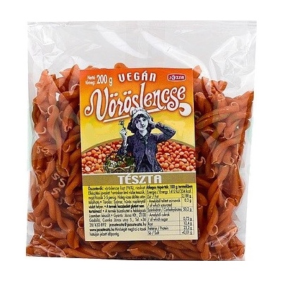 Józsa Vegan těstoviny z červené čočky Fusilli 200 g