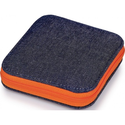 Šitíčko cestovní DENIM oranžové