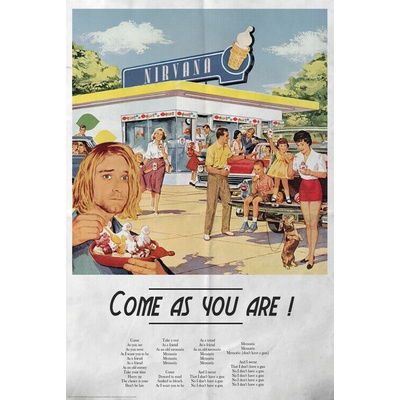 Plagát, Obraz - Come As You Are, 61 × 91.5 cm
