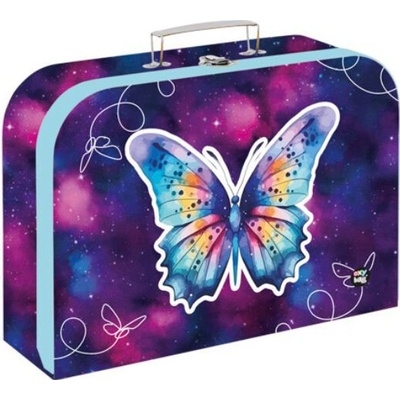 Oxybag BUTTERFLY tmavo modrá,fialová,mix 34 cm