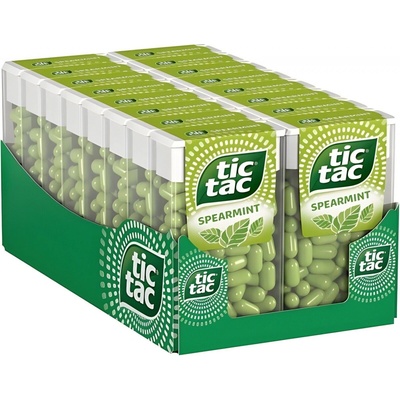 Tic Tac Spearmint Maxi Pack 24 x 18 g