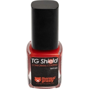 Thermal Grizzly Защитен лак Thermal Grizzly Shield, 5ml, червен (TG-ASH-050-RT)