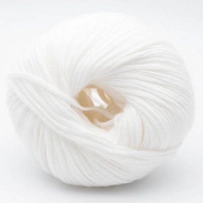 kremke soul wool Příze Kremke Vegan Cashmere bavlna 50 g Barva: 01 SNOW WHITE