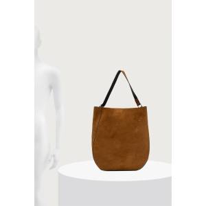 AllSaints шопинг чанта дамска от велур ESME (W186XF)