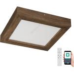 Brilagi Brilagi-LED Регулируемо осветително тяло WOODY FRAME LED/24W/230V дъб 30x30 IP44 (BG0861)