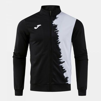 Joma City III Full Zip sweatshirt tmavá námornícka modrá čierna biela
