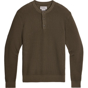 Royal Robbins Мъжки пуловер Royal Robbins Moro Rock Henley Jumper - Everglade (017-4631-0112)