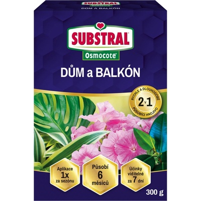Substral Osmocote 2v1 dom a balkón 300 g