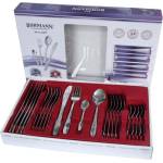 BOHMANN Комплект прибори за хранене Bohmann BH 7124MR, 24 части, неръждаема стомана, инокс (BH-7124MR)