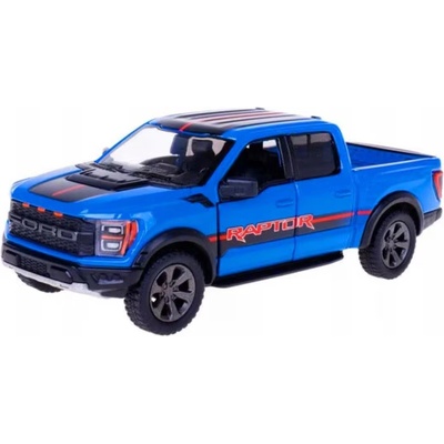 Kinsmart Метална количка Kinsmart Livery Edition - 2022 Ford F-150 Raptor, 1: 46, синя (53116)