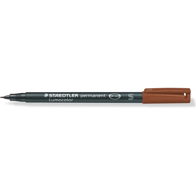 STAEDTLER Маркер Staedtler Lumocolor 313 OHP S, кафяв (21097-А-КАФЯВ)