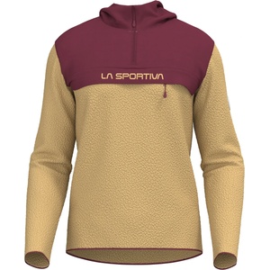 La Sportiva Мъжко поларено яке La Sportiva Guidance Sherpa Hoody Fleece jacket - Sandstone / Redwood - размер XL (005-6241-0414)