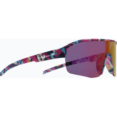 SPECT Eyewear Слънчеви очила Red Bull SPECT Dundee matt blue-pink pattern/smoke pink-yellow mirror