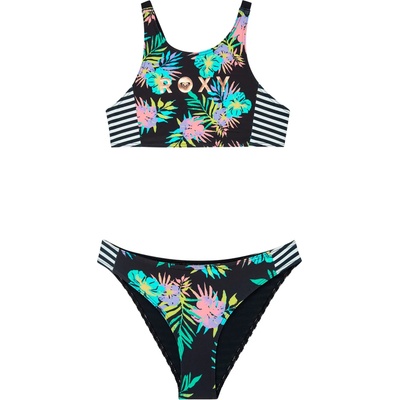 Roxy Детски комплект бикини Roxy Kid's Roxy Active RG Crop Top Set Bikini - Anthracite Aquarella Active Rg - размер 16 Years (750-2844-0111)