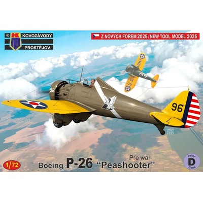 Kovozávody Prostějov Boeing P 26 Peashooter „Pre War“ 1:72