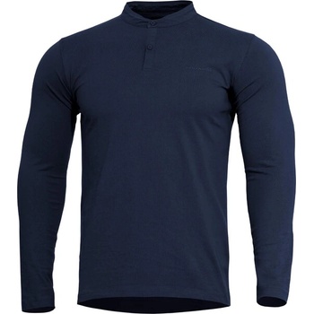 PENTAGON Дълга тениска с копчета Romeo 2.0, Midnight Blue (K09016-2.0-05MB)