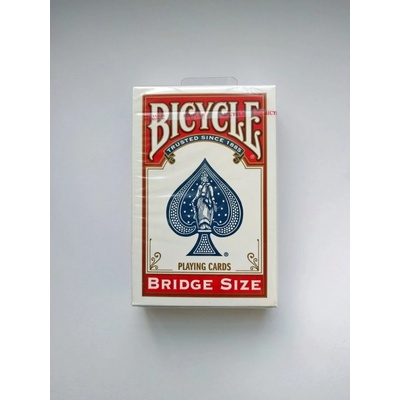 Bicycle Rider Back Standard Poker červené