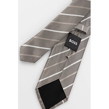 BOSS Вратовръзка с коприна boss в сиво 50550914 (50550914)