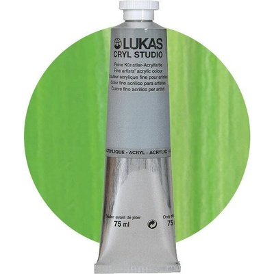 LUKAS Cryl Studio АКРИЛНА боя Chrome Green Light 75 ml 1 бр (47510010)