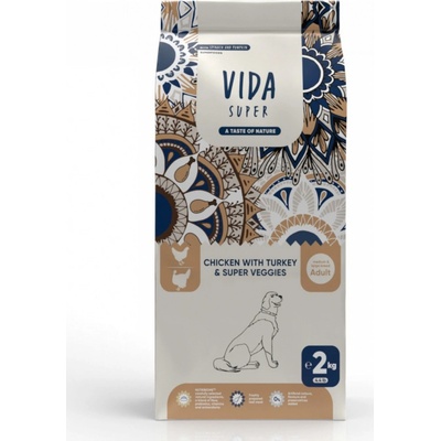 Kraftia Vida Super Dog Adult M/L Chicken & Turkey 2 kg