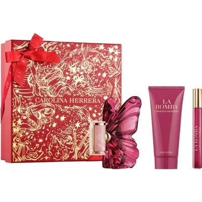 Carolina Herrera La Bomba EDP 80 ml + telové mlieko 100 ml + EDP 10 ml