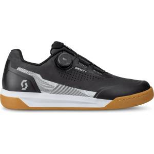 SCOTT Мъжки обувки за планинско колоездене Scott Shoe MTB Volt Evo Flat Boa Cycling shoes - Black / White - размер 41 (EU) (036-1323-0112)