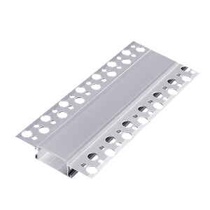 ELMARK 2m. DP65 АЛУМИНИЕВ ПРОФИЛ ЗА LED ЛЕНТА ЗА ВГРАЖДАНЕ В ГИПС (99ACC65)