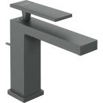 Hansgrohe Tecturis E - Смесител за умивалник със сифон, EcoSmart+, матиран черен хром 73010340 (73010340)