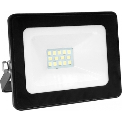 ACA Lighting LED venkovní reflektor Q 10W/12-24V DC/4000K/850Lm/110°/IP66, černý