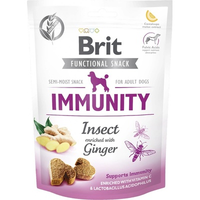 Brit Snack Immunity Insect/Ginger 150 g