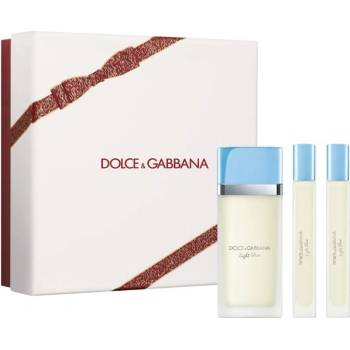 Dolce&Gabbana Dolce&Gabbana Light Blue Eau de Toilette 2025 Комплект (EDT 50ml + EDT 10ml + EDT 10ml) за Мъже