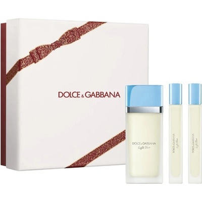 Dolce&Gabbana Dolce&Gabbana Light Blue Eau de Toilette 2025 Комплект (EDT 50ml + EDT 10ml + EDT 10ml) за Мъже