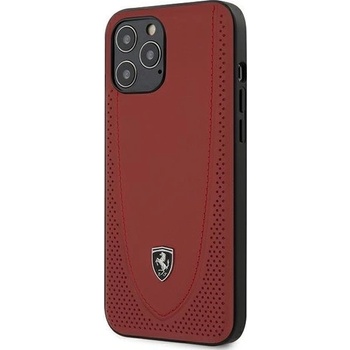 Ferrari Калъф за телефон Ferrari Hardcase Off Track Perforated за iPhone 12 Pro Max 6.7", червен (3700740479285)