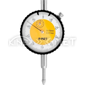 K-MET Индикаторен часовник с циферблат K-MET TOP QUALITY 1155-02-110 - 0-10 mm, 0.01 mm (1155-02-110)