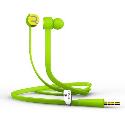 Слушалки с кабел Revo Revobeats Vt Mj71 Light Green 3.5 мм с микрофон (Revo J71 Monster Green)