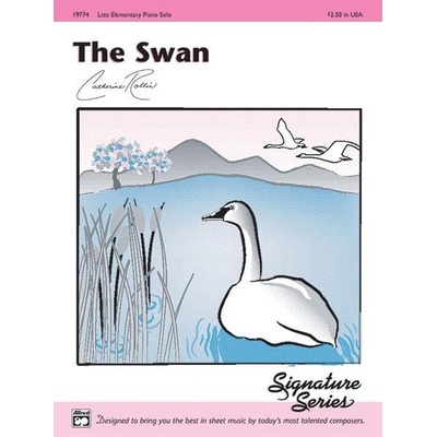 The Swan skladba Labuť pre klavír