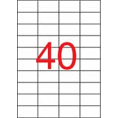 Etikety, univerzálne, 52,5x29,7 mm, APLI, 20000 etikiet bal