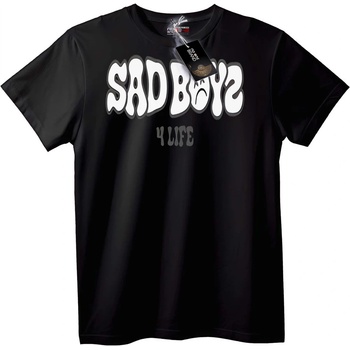 NOONEBRAND Тениска SAD BOYS 4 LIFE - 2XL, Black