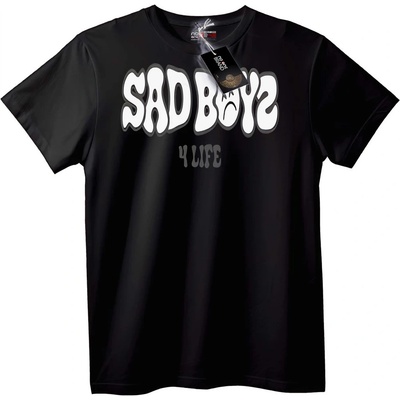 NOONEBRAND Тениска SAD BOYS 4 LIFE - 2XL, Black