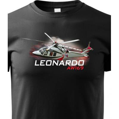 Dětské tričko Leonardo AW169 ČernáCanvas Dětské tričko Bezvatriko.cz 3239