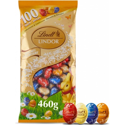 Lindt Lindor MIX vajíčka 460 g