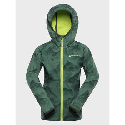 Alpine Pro Зелено детско софтшел яке с мембрана Alpine Pro Ezoro ALPINE PRO | Zelen | Момичешки | 104/110