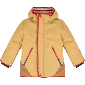 finkid Детско яке парка Finkid Kid's Talvinen Husky Ski jacket - Ochre / Lava - размер 100/110 (703-2871-1512)