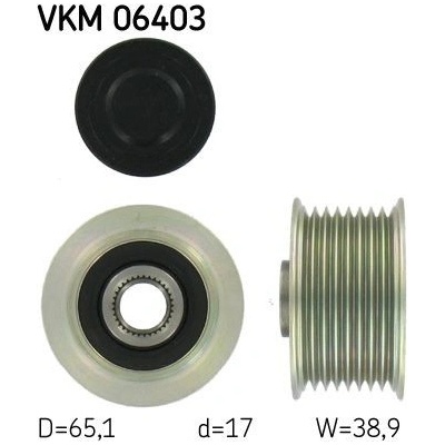 Předstihová spojka SKF VKM 06403