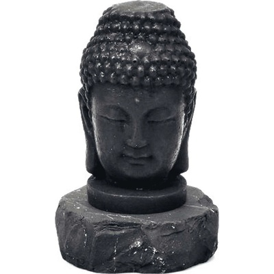 Milujeme Kameny Šungit - Buddhova hlava - soška Feng shui