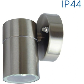 Image 1 of VIVALUX ФАСАДЕН АПЛИК GRENADA GU10 1x35W IP44 87x118x80мм НИКЕЛ МАТ (VIV004250)