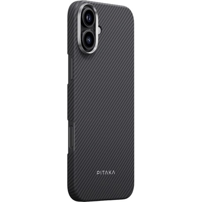 Pitaka MagEZ Case 5 MagSafe iPhone 16 Plus Black/Grey Twill