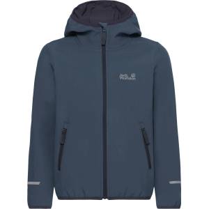 Jack Wolfskin Детско софтшел яке Jack Wolfskin Kid's Fourwinds Jacket Softshell jacket - Midnight Sky - размер 164 (EU) (703-7841-0316)