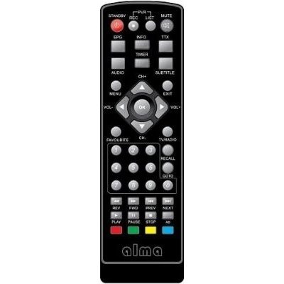 Diaľkový ovládač Alma 2880 mini