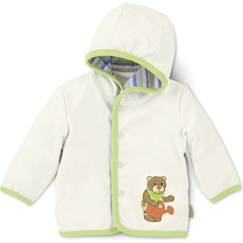 Sterntaler Памучно бебешко палтенце Sterntaler с мече